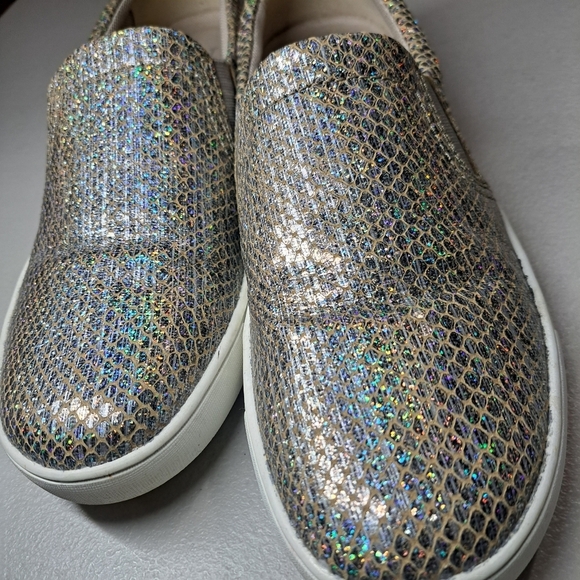 Naturalizer Women's Snake Print Metallic Loafer Leather Upper Marianne  8.5 W - Picture 3 of 10